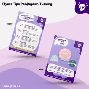 Flyers Tips Penjagaan Tudung (100pcs)